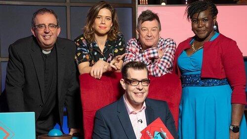 Maggie Aderin-Pocock, Richard Coles, Stuart Maconie and Lou Sanders (1/5) Maggie Aderin-Pocock, Richard Coles, Stuart Maconie and Lou Sanders (1/5)