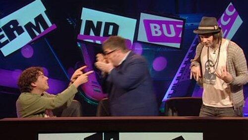 Alan Davies, Chris Peck, Matt Baker, Nerina Pallot Alan Davies, Chris Peck, Matt Baker, Nerina Pallot