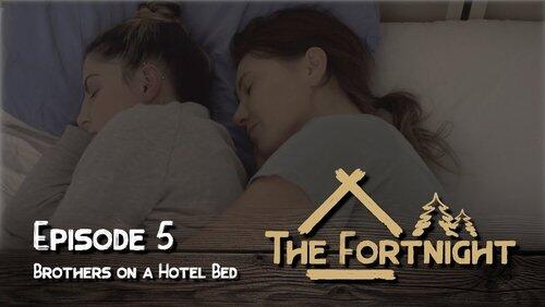 Brothers on a Hotel Bed Brothers on a Hotel Bed