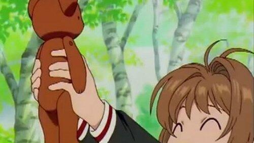 Sakura and the Big Stuffed Doll Sakura and the Big Stuffed Doll