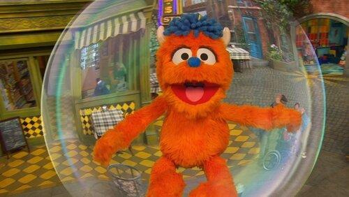 Rudy Blows His First Bubble Rudy Blows His First Bubble