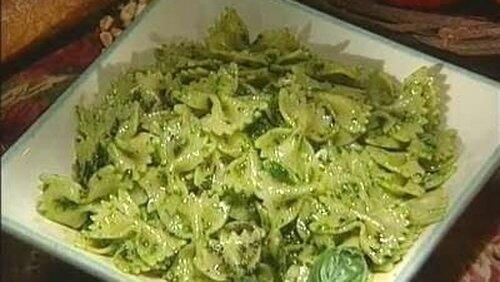 Pesto, Carbonara and Salad