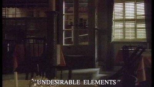 Undesirable Elements Undesirable Elements