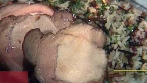 Maple-Glazed Pork Roast Maple-Glazed Pork Roast
