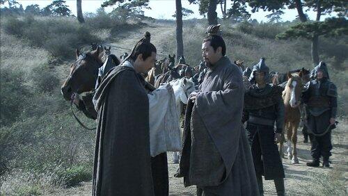 Xu Shu Turns Back to Recommend Zhuge Liang to Liu Bei