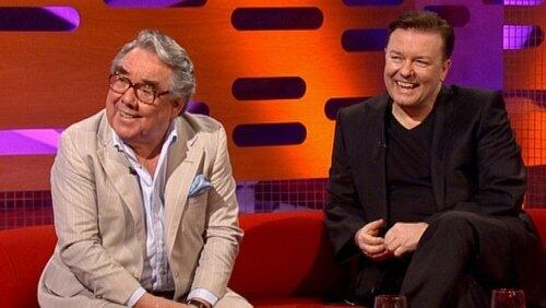 Ronnie Corbett, Greg Kinnear, Shaun Williamson, Ricky Gervais Ronnie Corbett, Greg Kinnear, Shaun Williamson, Ricky Gervais