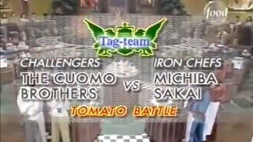 Michiba and Sakai vs The Cuomo Brothers (Tomato) Michiba and Sakai vs The Cuomo Brothers (Tomato)