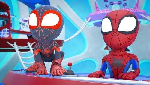 Spideys in Space! Spideys in Space!