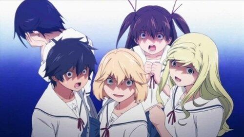 Pretty Girl A and Monster Z Pretty Girl A and Monster Z