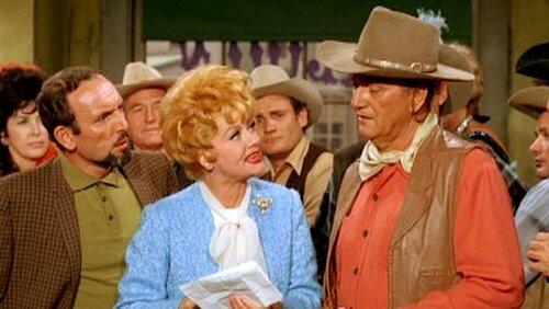 Lucy and John Wayne Lucy and John Wayne