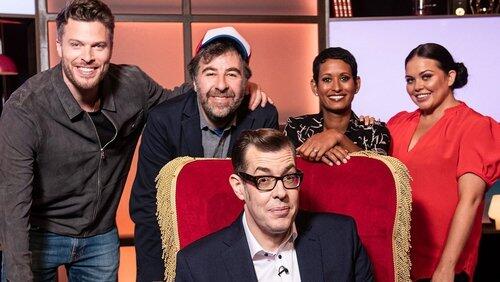 Scarlett Moffatt, Rick Edwards, Naga Munchetty and David O'Doherty Scarlett Moffatt, Rick Edwards, Naga Munchetty and David O'Doherty