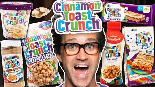 We Tried EVERY Cinnamon Toast Crunch Snack We Tried EVERY Cinnamon Toast Crunch Snack