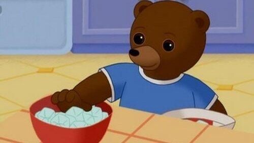 Petit Ours brun a trop chaud Petit Ours brun a trop chaud