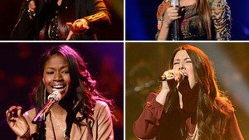Top 10 Female Semifinalists Perform Live Top 10 Female Semifinalists Perform Live