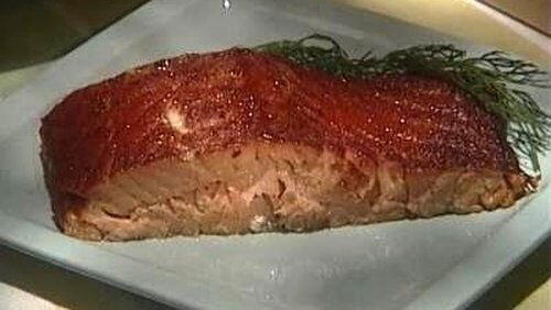 Barbecued Salmon Barbecued Salmon