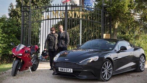 Aston Martin v. Ducati, Champagne and Swords Aston Martin v. Ducati, Champagne and Swords