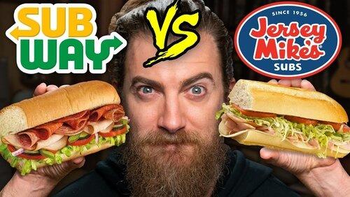Subway vs. Jersey Mike's Taste Test | FOOD FEUDS Subway vs. Jersey Mike's Taste Test | FOOD FEUDS