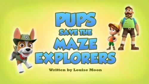 Pups Save The Maze Explorers Pups Save The Maze Explorers