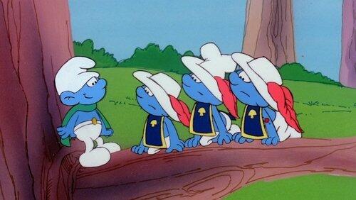 The Three Smurfketeers The Three Smurfketeers