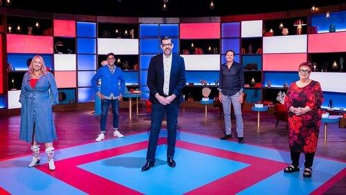 Roger Black, Jo Brand, Sanjeev Kohli and Tiff Stevenson (1/5)