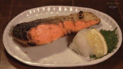 Salt Grilled Salmon