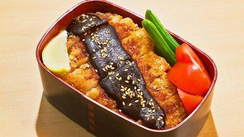 Miso-katsu Bento & Miso-chicken Sandwich Bento Miso-katsu Bento & Miso-chicken Sandwich Bento