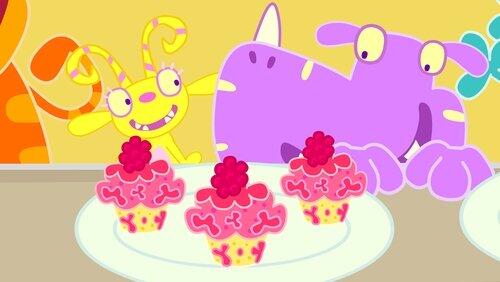 Blushberry Blob Cakes Blushberry Blob Cakes