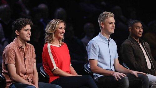 Dylan Llewellyn, Claire McCollum, Caspar Lee, Rickie Haywood-Williams Dylan Llewellyn, Claire McCollum, Caspar Lee, Rickie Haywood-Williams