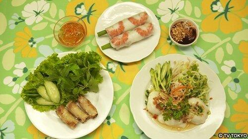 Vietnamese Shrimp Salad Roll and Chicken Glutinous Rice of Kamata, Oda Ward Vietnamese Shrimp Salad Roll and Chicken Glutinous Rice of Kamata, Oda Ward