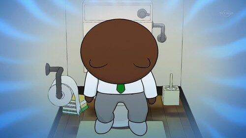 Brown in the Restroom Brown in the Restroom