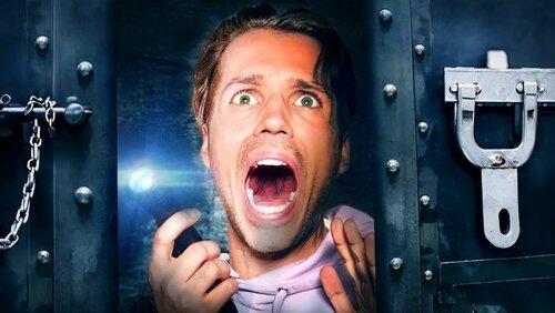Locked in a Haunted Body Cooler for an Entire Night Locked in a Haunted Body Cooler for an Entire Night