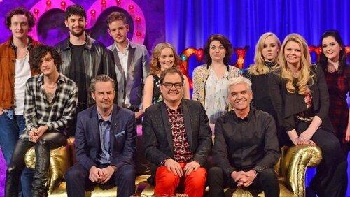 Matthew Perry, Caitlin Moran, Rebekah Staton, Alexa Davies, Helen Monks, Molly Risker, Phillip Schofield, The 1975