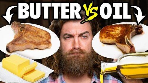 Cooked With Butter vs. Oil Taste Test Cooked With Butter vs. Oil Taste Test