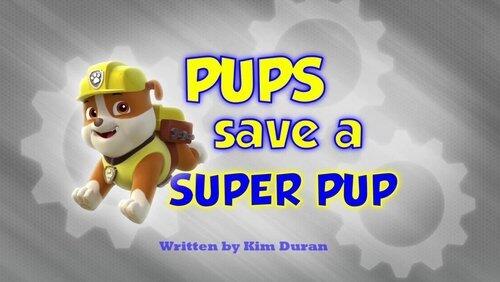 Pups Save a Super Pup Pups Save a Super Pup