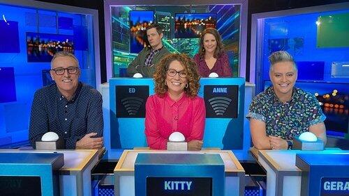 Ed Kavalee, Tony Martin, Geraldine Hickey, Anne Edmonds, Kitty Flanagan, Sam Pang Ed Kavalee, Tony Martin, Geraldine Hickey, Anne Edmonds, Kitty Flanagan, Sam Pang