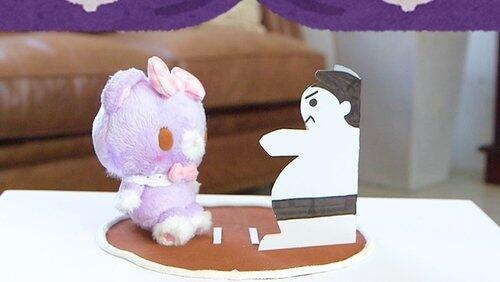 Challenge Paper-Cutting with Icchy & Naru! Challenge Paper-Cutting with Icchy & Naru!