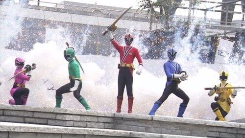 The Samurai Sentai Appear The Samurai Sentai Appear