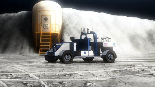 A Road on the Roadless Moon A Road on the Roadless Moon