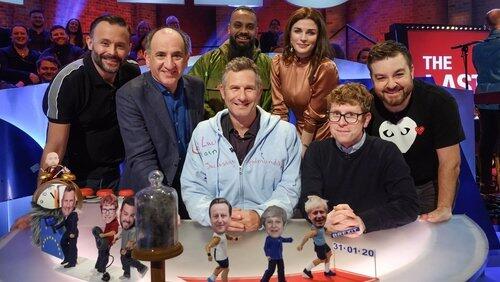 Armando Iannucci, Tom Allen, Guz Khan, Aisling Bea, Geoff Norcott, Lorraine Kelly Armando Iannucci, Tom Allen, Guz Khan, Aisling Bea, Geoff Norcott, Lorraine Kelly