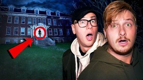 Terrifying Shadow Man Captured at Haunted Sanatorium Terrifying Shadow Man Captured at Haunted Sanatorium