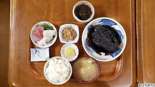 Black Sablefish Nitsuke Set Meal of Urayasu, Chiba Prefecture Black Sablefish Nitsuke Set Meal of Urayasu, Chiba Prefecture
