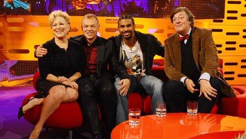 Bette Midler, Stephen Fry, David Haye Bette Midler, Stephen Fry, David Haye