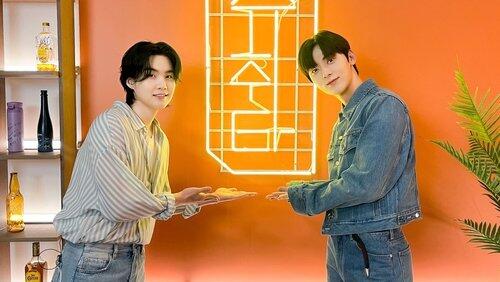 SUGA with HWANG MIN HYUN SUGA with HWANG MIN HYUN