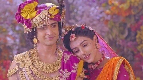 Krishna and Radha's alone time