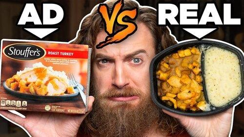 Frozen Food Ads vs. Real Life Food (Test) Frozen Food Ads vs. Real Life Food (Test)