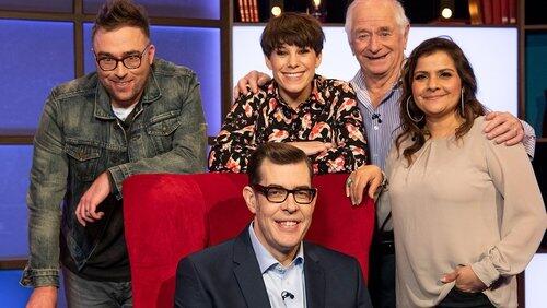 Johnny Ball, Suzi Ruffell, Nina Wadia and Danny Wallace (2/5) Johnny Ball, Suzi Ruffell, Nina Wadia and Danny Wallace (2/5)