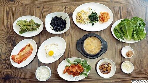 Natto Chigae and Self Bibimbap of Cheongju City, South Korea Natto Chigae and Self Bibimbap of Cheongju City, South Korea