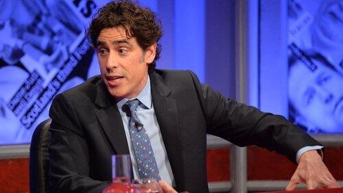 Stephen Mangan, Brian Cox, Roisin Conaty Stephen Mangan, Brian Cox, Roisin Conaty