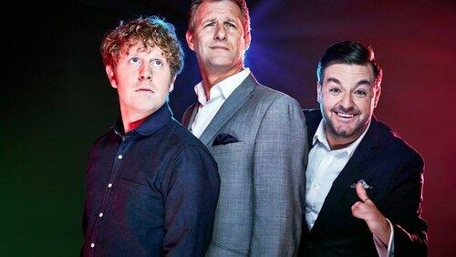 Munroe Bergdorf, Seann Walsh, Chris McCausland Munroe Bergdorf, Seann Walsh, Chris McCausland