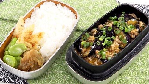 Mabo Nasu Bento & Sauce Katsu-don Bento Mabo Nasu Bento & Sauce Katsu-don Bento